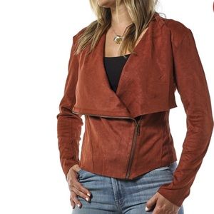 Faux Suede Jacket-Mod Ref